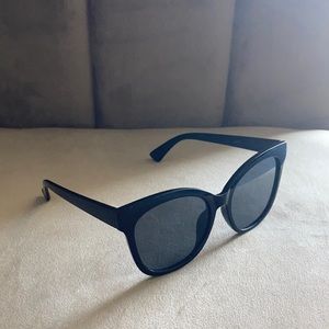 Basic black sunglasses